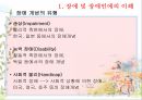 장애인복지,장애및장애인에의이해,장애인복지의문제들,장애인복지문제해결을위한정책,장애인복지문제해결과관련한기관 3페이지