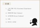 셜록홈즈투어러브마크소개,문화,태도,준거집단,마케팅,SWOT분석및해결방안 6페이지