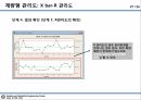 09_정리자료_계량형 관리도 정리 및 미니탭 실습자료 27페이지