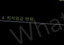 경영학과 노사관계론 ppt 발표자료(최저임금) 30페이지