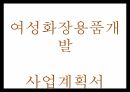 올인원 아이메이크업 제품개발 사업계획서 1페이지