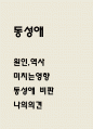 동성애 원인 비판과 나의의견 1페이지