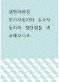 3생명과환경 ) 전기자동차와 수소자동차의 장단점을 비교해보시오 1페이지