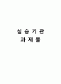 사회복지현장실습 보고서 (종합본) 남성 71페이지
