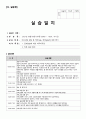 사회복지사 노인전문요양원 현장실습일지 32페이지