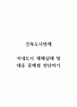 건축도시방재_국내도시 재해실태 및 대응 문제점 진단하기 1페이지