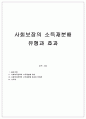 사회보장의 소득재분배 유형과 효과 1페이지