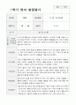 만 0세 5명  1년 1학기 2학기  발달평가와 상담일지 5페이지