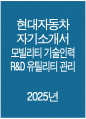 현대자동차 R&D유틸리티관리 자기소개서 - 2025년 현대자동차 모빌리티기술인력 R&D유틸리티관리 자소서 현대자동차 모빌리티기술인력 자소서 모빌리티기술인력 자기소개서 1페이지