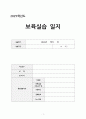 2025학년도 보육실습 일지+실습예정표+월간&주간 보육계획안+일일실습일지+실습종합소감+실습생의자기평가표 1페이지