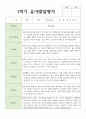 만 3세 1학기 2학기 발달평가 15명+종합의견 4페이지