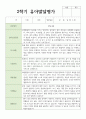 만 3세 1학기 2학기 발달평가 15명+종합의견 26페이지
