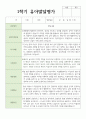 만 5세 1학기 2학기 발달평가 21명+종합의견 11페이지