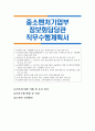 중소벤처기업부 정보화담당관 직무수행계획서 1페이지