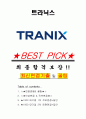 트라닉스 면접기출(최신)+꿀팁[최종합격!] +1000대기업 1차 직무면접 + 2차 임원면접 최종합격자 답안 1페이지