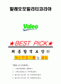 발레오모빌리티코리아 면접기출(최신)+꿀팁[최종합격!] +1000대기업 1차 직무면접 + 2차 임원면접 최종합격자 답안 1페이지