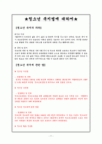 청소년 복지법에 관한 내용분석 2페이지
