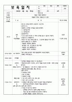 4월 보육실습일지/영유아보육실습일지/아동보육일지/보육교사실습일지 17페이지