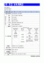 4세 월간보육(교육)계획안/ 주간보육(교육계획안) 3페이지
