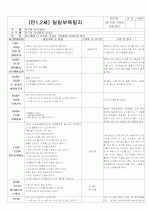 ★★★★★[2012년 1월][완벽평가인증] 어린이집 일일보육일지 19페이지