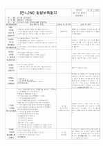 ★★★★★[2012년 1월][완벽평가인증] 어린이집 일일보육일지 27페이지