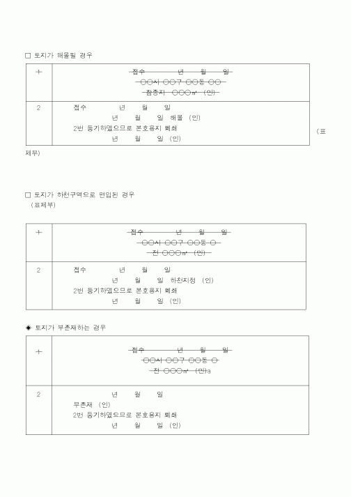 (법무부)토지가해몰