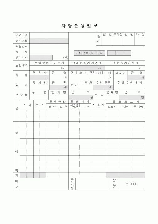 (총무)차량운행일보2