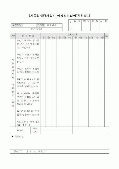 (총무)자동화재탐지설비