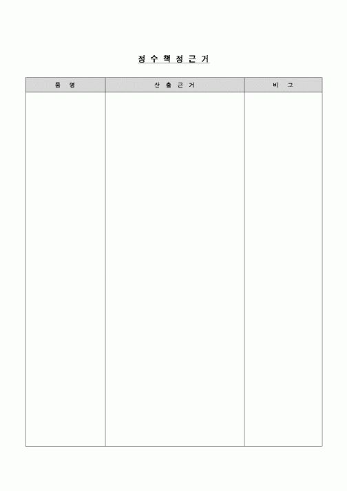 (교육행정)정수책정근거1
