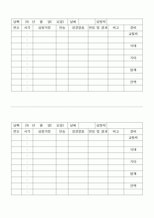 (제례서식)심방일지2