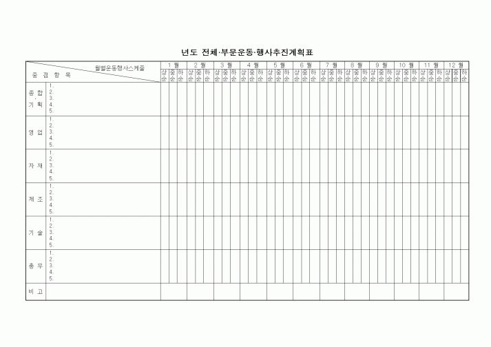 (기타)전체.부문운동.행사추진계획표