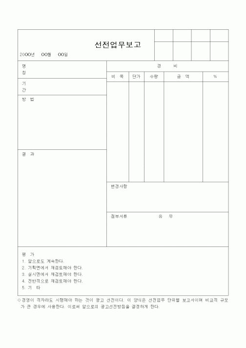 (기타)선전업무보고