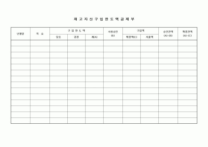 (세무/회계)재고자산구입한도액공제부