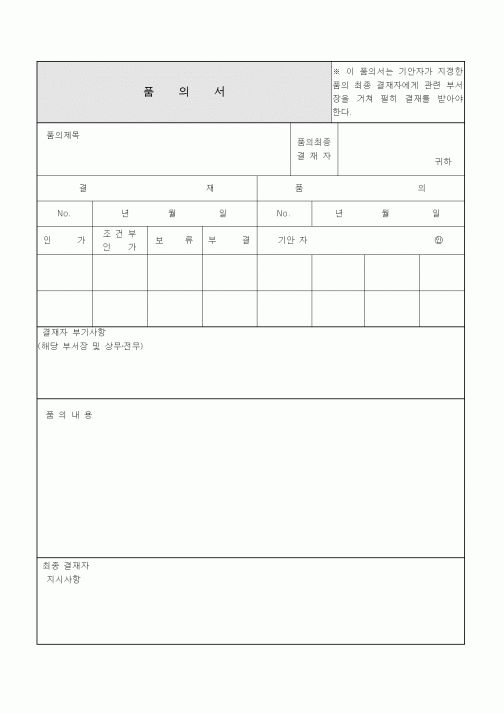 (인사/노무)품의서1