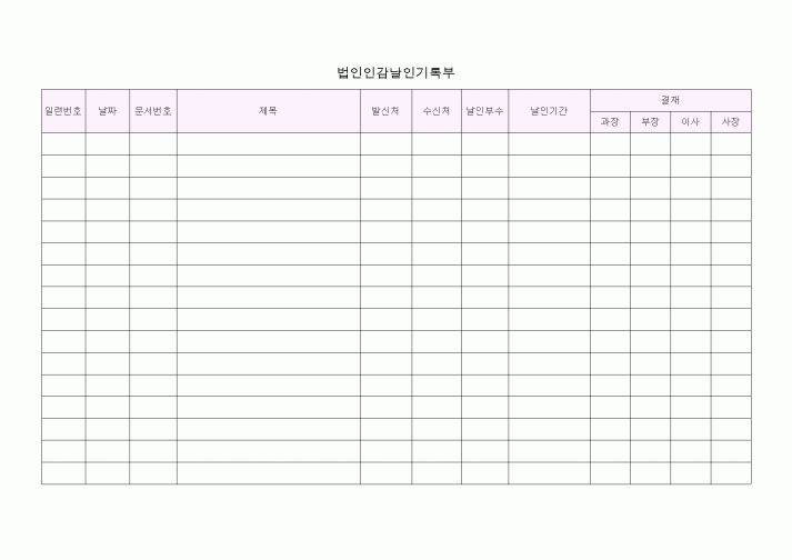 (총무)법인인감날인기록부3