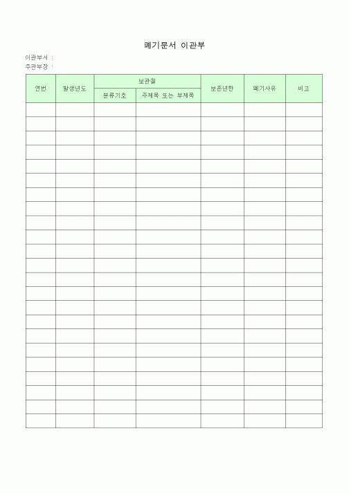 (총무)폐기문서 이관부