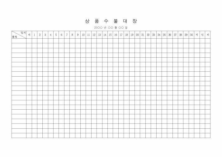 (경리)상품수불대장1