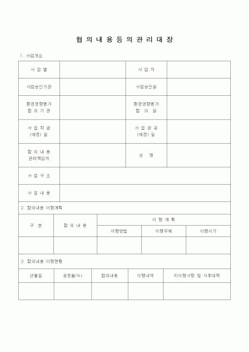 (감리업무)협의내용등의관리대장1