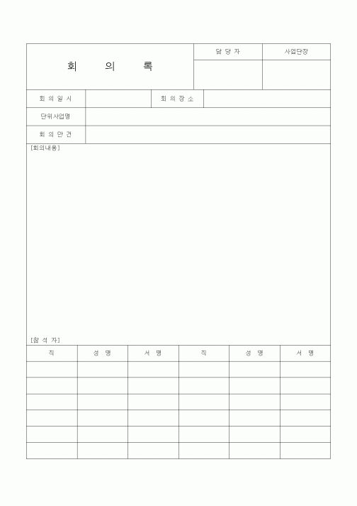 (대학교)회의록(주문식 교육)
