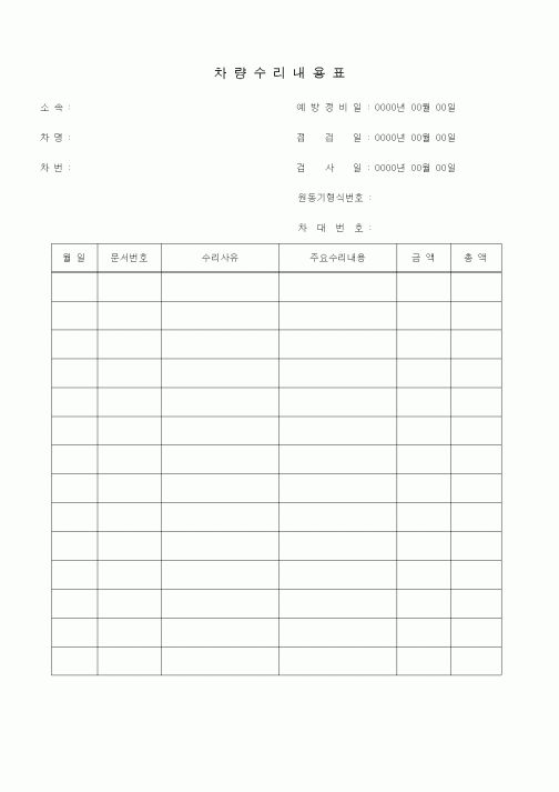 (총무)차량수리내용표1