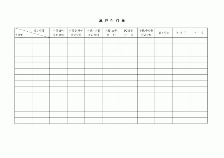 (총무)보안점검표6