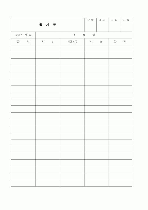 (경리)월계표(2)