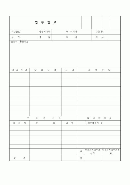 (총무)업무일보