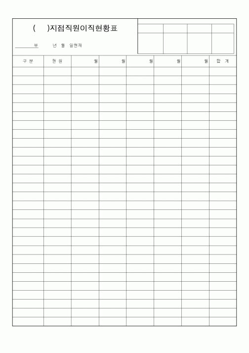 (총무)지점직원이직현황표