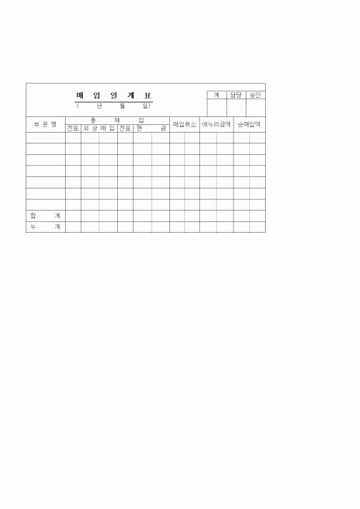 (세무/회계)매입일계표2