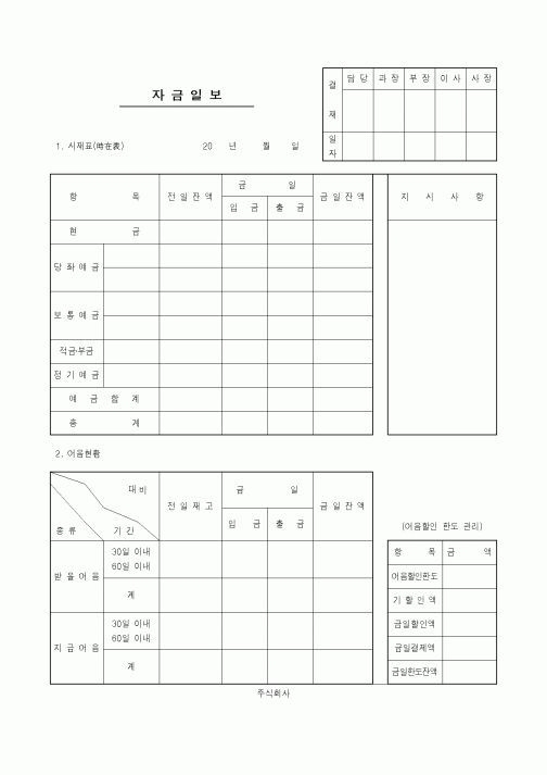 (총무)자금일보