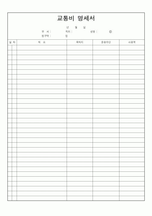 (총무)교통비명세서(2)