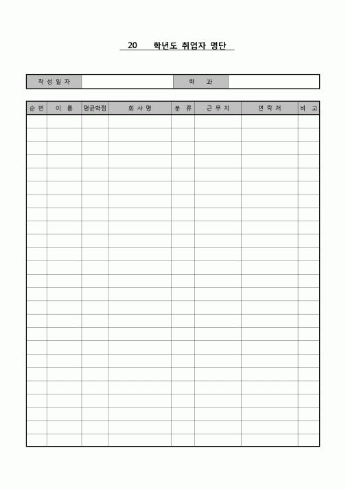 (운영) 취업자 명단(대학교)