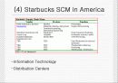 스타벅스 SCM 분석과 보성녹차의 SCM 설계 16페이지