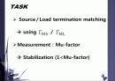 Single side band amplifier Stabilization of a bipolar transistor Amplifier  design for maximum gain GMAX 40페이지